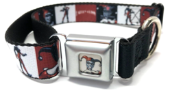 Buckle Down Dc Harley Quinn Squares Small 9&quot; - 15&quot; Neck Dog Collar - $24.75