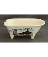 Vintage Hot Springs Arkansas Bathtub Ashtray Ceramic Souvenir  - £7.02 GBP