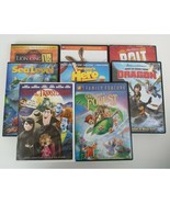 Lot of 8 Disney Animated Movie DVD&#39;s Hotel Transylvania, Sea Level, Hop,... - $14.54
