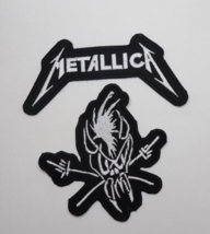 Metallica Patches Iron/Sew on Scary Guy Embroidered Patch Megadeth Slaye... - £8.88 GBP