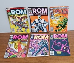Large Lot Marvel ROM &amp; ROM Spaceknight ROM Annual 1980&#39;s  - £14.57 GBP