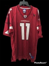 Reebok NFL Arizona Cardinals Larry Fitzgerald Jersey Authentic Red Men&#39;s... - $44.55