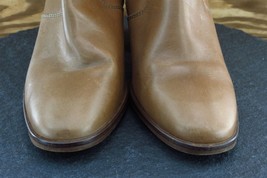 J. Crew Boot Sz 9.5 M Short Boots Brown Leather Women 07045 - £19.81 GBP