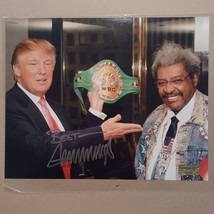 President Donald Trump &amp; Don King 8X10 Signed Photo Autographed COA - £95.03 GBP