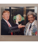 President Donald Trump &amp; Don King 8X10 Signed Photo Autographed COA - $120.38