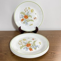 Vintage Corelle By Corning &quot;Wildflower&quot; 10.25&quot; Dinner Plate Set Of 6 - £20.80 GBP