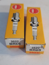 Pair of NGK 3522 BR6S Spark Plugs for Suzuki Outboards - £10.00 GBP