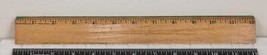 Vintage Seneca Wood Metal Edge Ruler 12&quot; g25 - £7.39 GBP