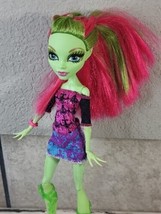 Venus McFlytrap Music Festival Monster High Fashion Doll Shoes Leg Vines EUC  - £23.35 GBP