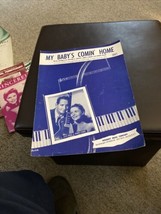 My Baby&#39;s Comin&#39; Home 1952 Sheet Music Les Paul &amp; Mary Ford Leavitt Grady Feller - £5.00 GBP