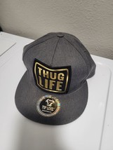 THUG LIFE Cap HAT 3D EMBROIDERED 5 PANEL FLATBILL SNAPBACK TRENDY APPARE... - £13.94 GBP