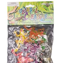 MTC Creature Collection 6  Colorful Frogs TY-51054 Colorful Tropical Fro... - £6.19 GBP