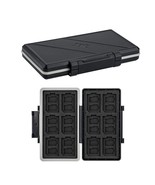 36 Slots Memory Card Case Water-Resistant Anti-Shock Memory Card Wallet ... - £15.41 GBP