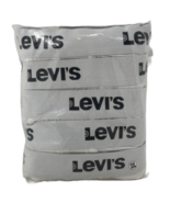 Levi&#39;s Men&#39;s White Underwear Bikini Briefs 100% Cotton Tag Free - 5 Pack... - £17.30 GBP