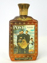 Vintage Jim Beam Bicentennial Norman Rockwell Saturday Evening Post Baseball - £23.64 GBP