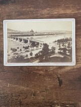 Vintage Cabinet Card. Guillotiere Bridge in Lyon, France by B. Treille - £47.44 GBP