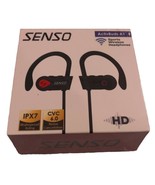 Senso ActivBuds A1 Sport Wireless Headphones Earbuds Black HD Noise Canc... - €12,15 EUR