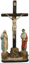 Crucifix Religious Snake Mary and John Snake Consummatum Est It is Finished - £325.92 GBP