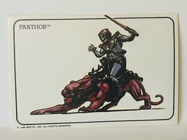 Masters of Universe Trading Card Calendar 1986 Mattel TV 86 Skeletor Panthor vtg - £18.65 GBP