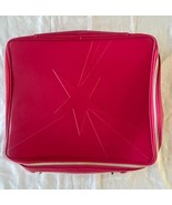 Lancome  Pink Makeup Case Bag ~ Faux Leather  with Handle - $7.70