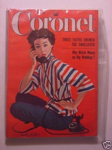 Primary image for CORONET May 1955 ARTHUR FIEDLER HAWAII COPA GIRLS JIMMY DURANTE ARTHUR FIEDLER +