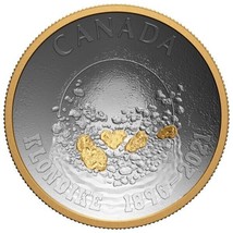 30.75g Silver Coin 2021 Canada $25 125th Anniversary of the Klondike Gold Rush - £203.67 GBP