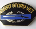 Operation Desert Storm Gulf War Veteran Combat Vet USA Lapel Pin Badge 1... - $5.74