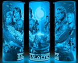Glow in the Dark Battlestar Galactica Old Meets New Sci-Fi Cup Mug Tumbler - $22.72