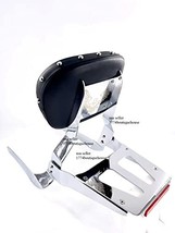 JMEI Sissy Bar Backrest Luggage Rack for Suzuki Intruder Volusia 800 VL ... - $145.04