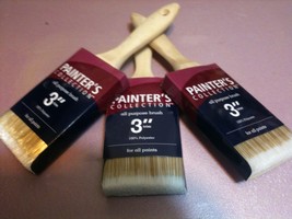 Paint  Brush -- 3&quot; trim brush 100% polyester &quot; Painters Collection &quot; bra... - £3.90 GBP
