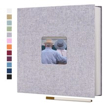 Large Photo Album Self Adhesive For 4X6 8X10 Pictures Magnetic Scrapbook... - $35.99