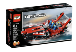 LEGO Technic Power Boat 42089 Building Toy 174 Pieces Retired Edition - £47.07 GBP