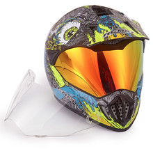 NENKI Helmets Full Face Dual Sport DOT Approved Motorcycle Helmets NK-310 - £89.51 GBP