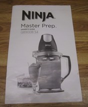 Ninja Master Prep QB900B 54 Blender/Chopper PART/INSTRUCTION Manual ONLY/Exc - £6.38 GBP