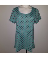 LuLaRoe Disney Classic T Tee Minnie Mouse Shirt Top Green Burgundy Size ... - £13.17 GBP