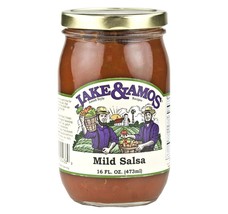 Jake &amp; Amos Mild Salsa, 2-Pack 16 Oz. Jars - £21.01 GBP