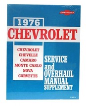 1976 Corvette Manual Service Shop Supplement - £34.09 GBP