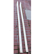 Antique Vintage Wooden Snow Skis 84 inches  Wood groswold denver  colorado - €322,20 EUR