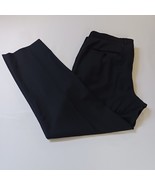 Venezia Men's Black Wool &amp; Cashmere Blend Trousers Pants Size (37×30) - $29.69