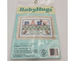 Vintage Baby Hugs Birth Record Cross Stitch Kit New 1989 Precious Keepsakes - £15.49 GBP