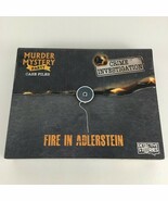 Murder Mystery Party Game Case Files Crime Investigation Fire In Adlerst... - $34.60