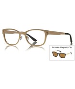 Tom Ford 5474 32E Gold Eyeglasses + Brown Clip TF5474-32E 53mm - £181.26 GBP