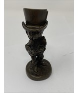 Alice in Wonderland Madhatter Miniature Figuring Resin (Bronze Look) 3.5&quot; - $21.33 CAD