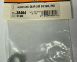 OFNA 38464 Aluminum CNC Gear 20T Silver 2nd RC Car Radio Control Part NEW - $10.99