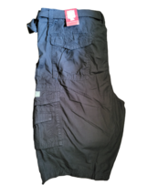 Men&#39;s Union Bay Black Messenger Cargo Shorts with Belt  - Size 48 - £17.95 GBP