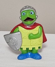 Wonder Pets Turtle Tuck Figure Toy Knight Holding Shield 3&quot; PVC 2007 Mat... - $6.88