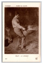 RPPC A Winnower Painting by Jean-François Millet UNP Postcard W22 - $2.92