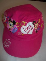 Walt Disney World Disneyland Resort I Love Nerds Newsboy Cabbie Hat-Pink... - $243.83 MXN