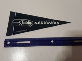 Seattle Seahawks 9&quot; Mini Pennant NFL Football - £2.32 GBP
