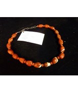 Bead Necklace Created by Artisan Linda Sudimack 21&quot; - £23.69 GBP